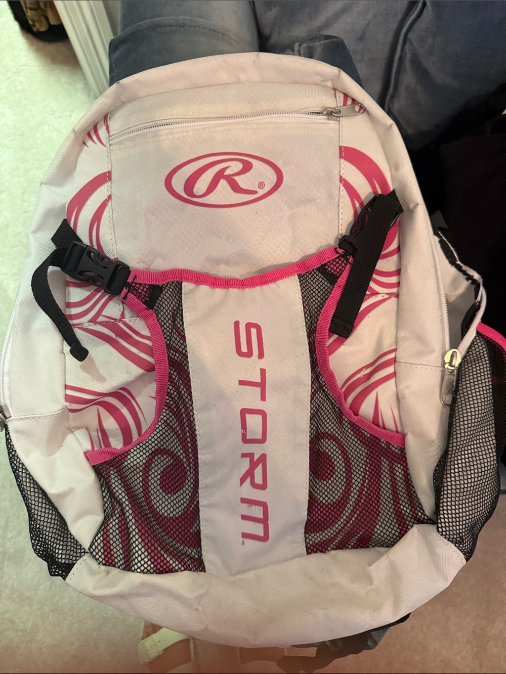 Girls softball bag